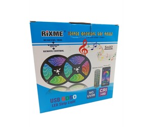 LED RGB ΤΑΙΝΙΕΣ 2x5m ΜΕ ΣΥΝΔΕΣΗ USB RZ-5050RGB