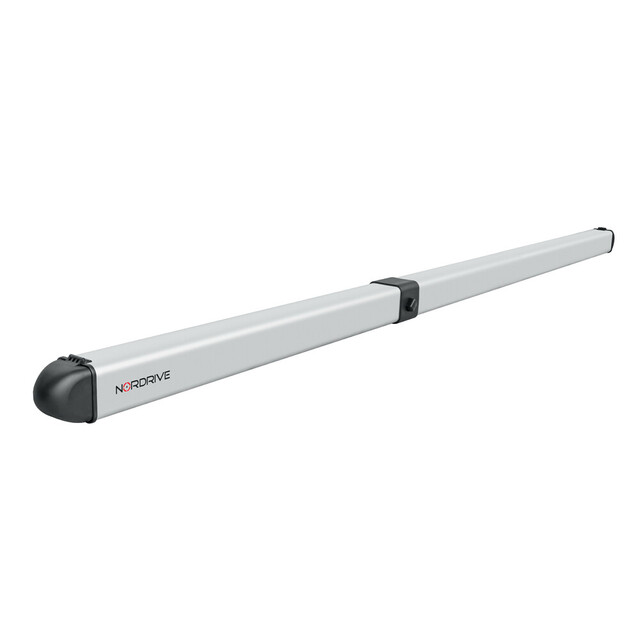 Nordrive – Θήκη Σωλήνων Αλουμινίου Van-Tube 4000 422cm για Επαγγελματικά Βαν, Αδιάβροχη με Κλειδαριά &amp; Βάσεις – 1 Τεμ. (L.N11042)
