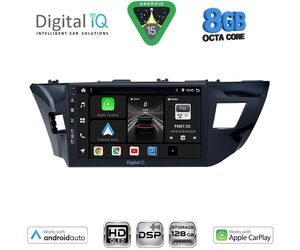 DIGITAL IQ BXF 7714MD_CPAA (10inc) MULTIMEDIA TABLET for TOYOTA COROLLA mod. 2013-2016