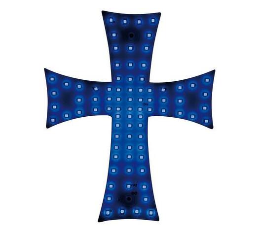 ΣΤΑΥΡΟΣ 24V ΜΕ 81 LED ΜΠΛΕ ΜΕ ΦΙΣ ΑΝΑΠΤΗΡΑ ΚΑΙ ΚΑΛΩΔΙΟ 200cm 200x250mm
