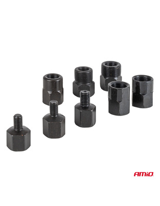 Amio – Πνευματικός Εξολκέας Μπεκ Diesel 5-8 Bar Heavy Duty σε Βαλιτσάκι για Αφαίρεση με Υψηλή Δύναμη & Ασφαλή Χρήση – Σετ 24 Τεμ. (04775/AM)
