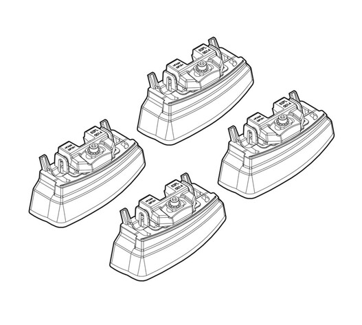 ΑΚΡΑ ΓΙΑ ΜΠΑΡΕΣ NORDRIVE ΓΙΑ MERCEDES E-KLAS 3/09+ KIT