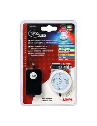 ΒΑΣΗ ΦΩΤΙΖΟΜΕΝΗ ΑΡΩΜΑΤΙΚΟΥ TRUCKY 12/24V - 7 ΧΡΩΜΑΤΑ (ΦΙΣ ΑΝΑΠΤΗΡΑ/ΚΑΛΩΔΙΟ 150 cm)