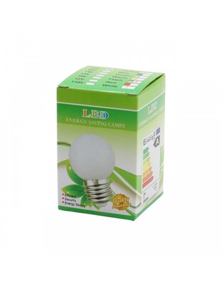 LED ΛΑΜΠΑΚΙΑ E27/1W ΚΙΤΡΙΝΑ ΣΕΤ 10ΤΜΧ TY-LEDLAMP