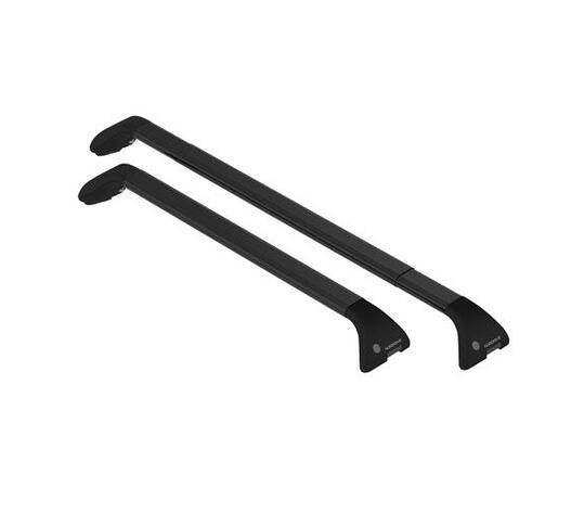 Τηλεσκοπικές Μπάρες Μαύρες SNAP-STEEL (S) 80-111cm 2ΤΕΜ.