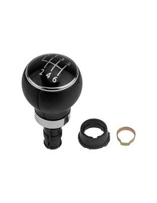 ΠΟΜΟΛΟ ΤΑΧΥΤΗΤΩΝ  ΓΙΑ VW GOLF 5 2005+ / GOLF VI 2008+ GOLF PLUS 2005+ / JETTA 2006+ ΔΕΡΜΑΤΙΝΟ ΜΕ ΕΝΔΕΙΞΗ 6 ΤΑΧΥΤΗΤΩΝ