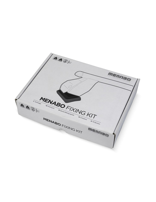 MENABO DLKIT95G KIT TYPE G ΑΚΡΑ (ΠΟΔΙΑ) ΓΙΑ ΜΠΑΡΕΣ ΟΡΟΦΗΣ DELTA / OMEGA BLACK / SILVER - 1 ΣΕΤ (16250/MB)