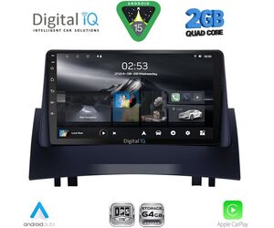 DIGITAL IQ RSD 1555_CPA (9inc) MULTIMEDIA TABLET for RENAULT MEGANE 2 mod. 2002-2008