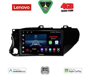LENOVO LVE 8721_CPAA (10inc) MULTIMEDIA TABLET for TOYOTA HILUX mod. 2017-2026