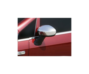 ΚΑΠΑΚΙΑ ΚΑΘΡΕΠΤΩΝ ΓΙΑ FIAT GRANDE PUNTO / EVO 3D / 5D 2005-2009 / LINEA 2007+ ΧΡΩΜΙΟ 2 ΤΕΜ. ΜΕΤΑΛΛΙΚΑ