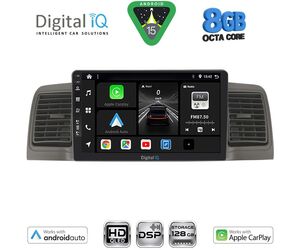 DIGITAL IQ BXF 7712GR_CPAA (9inc) MULTIMEDIA TABLET for TOYOTA COROLLA mod. 2001-2006 (GREY)