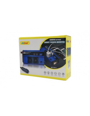 ΕΞΥΠΝΟΣ ΜΕΤΑΤΡΟΠΕΑΣ ΙΣΧΥΟΣ POWER INVERTER 1000W ANDOWL AN-QY-7011