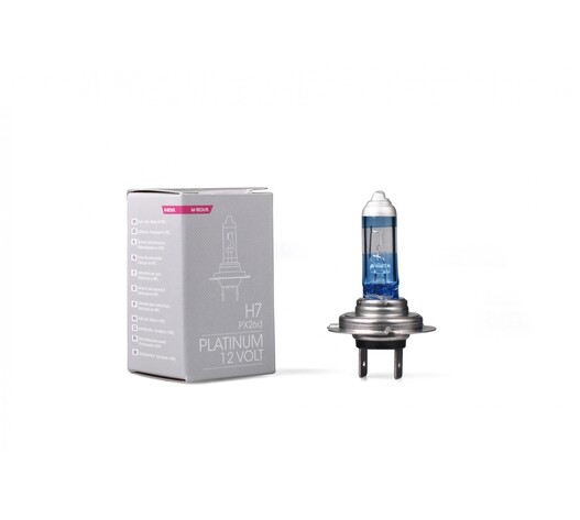 H7 12V 55W PX26d COLOR PLATINUM 1ΤΕΜ. M-TECH