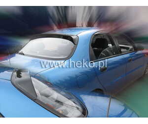 ΑΝΕΜΟΘΡΑΥΣΤΗΣ ΠΙΣΩ ΠΑΡΜΠΡΙΖ ΓΙΑ DAEWOO LANOS 4D 1997-2002 ΑΠΟ ΕΥΚΑΜΠΤΟ ΦΙΜΕ ΠΛΑΣΤΙΚΟ HEKO - 1 ΤΕΜ.