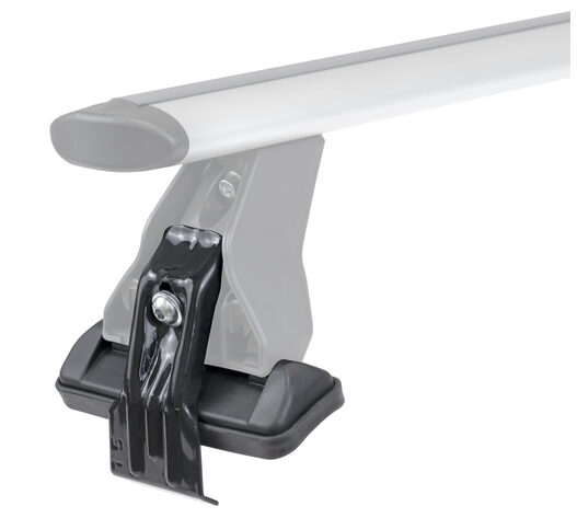 MENABO DLKIT96G KIT TYPE G ΑΚΡΑ (ΠΟΔΙΑ) ΓΙΑ ΜΠΑΡΕΣ ΟΡΟΦΗΣ DELTA / OMEGA BLACK / SILVER - 1 ΣΕΤ (16570/MB)