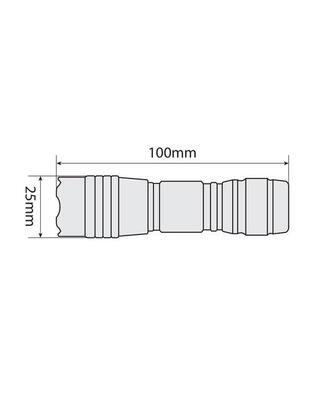 ΦΑΚΟΣ TRAVELLER 1SMD LED 0,5w 100x25mm