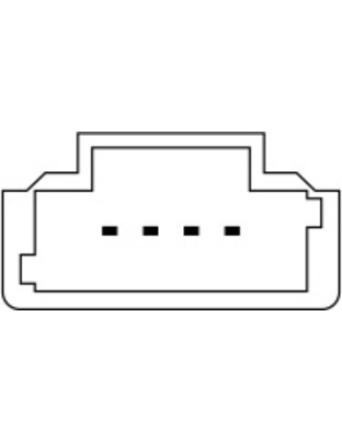 Διακόπτης για PEUGEOT 206 / 306 / PARTNER / CITROEN XSARA / BERLINGO 4 επαφών