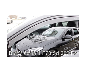 ΑΝΕΜΟΘΡΑΥΣΤΕΣ ΓΙΑ BMW ΣΕΙΡΑ 1 F70 5D 2024+ ΣΕΤ ΑΥΤΟΚΙΝΗΤΟΥ ΑΠΟ ΕΥΚΑΜΠΤΟ ΦΙΜΕ ΠΛΑΣΤΙΚΟ HEKO - 4 ΤΕΜ