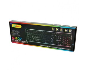 ΠΛΗΚΤΡΟΛΟΓΙΟ LED BACKLIGHT ANDOWL AN-Q-807