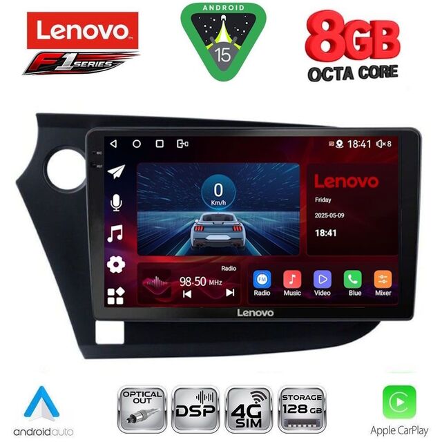 LENOVO SSR 10205_CPA (9inc) MULTIMEDIA TABLET for HONDA INSIGHT mod. 2009-2014
