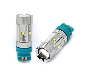 PWY24W 12/24V PG18.5d-1 7W LED 8xCREE PREMIUM ΛΕΥΚΟ  M-TECH 1 ΤΕΜ,
