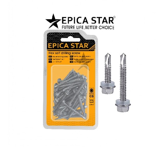 EPICA STAR ΕΞΑΓΩΝΕΣ ΒΙΔΕΣ Μ4.8x38mm 70ΤΜΧ EP-30797