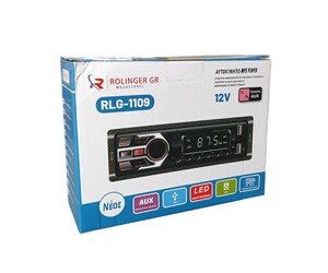 ΗΧΟΣΥΣΤΗΜΑ ΑΥΤΟΚΙΝΗΤΟΥ MP3 PLAYER 12V RLG-1109