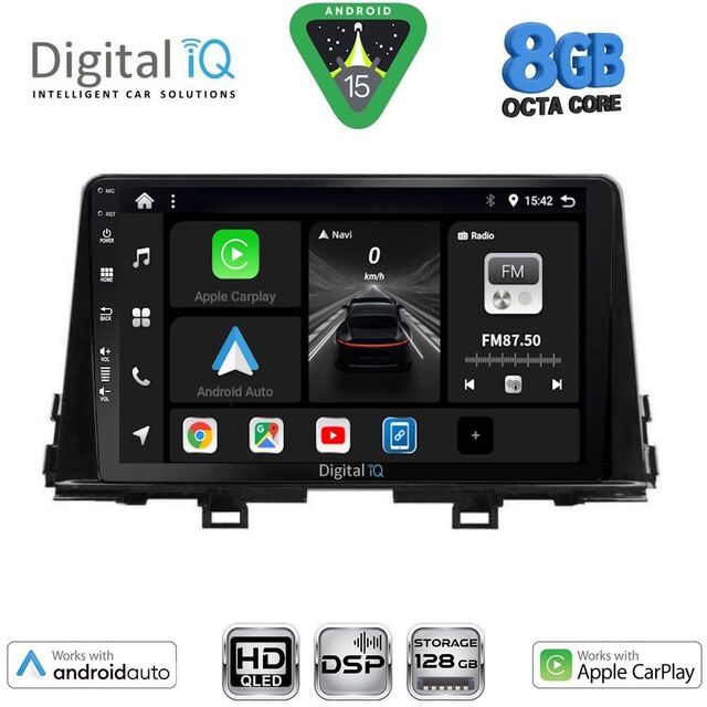DIGITAL IQ BXF 18310_CPAA (9inc) MULTIMEDIA TABLET for KIA PICANTO mod. 2021-2026