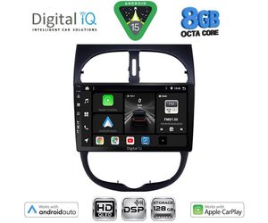 DIGITAL IQ BXF 18506_CPAA (9inc) MULTIMEDIA TABLET for PEUGEOT 206 mod. 1998-2006