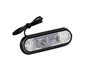 ΦΩΣ ΟΓΚΟΥ ΦΟΡΤΗΓΟΥ 24V 3LED 80x22mm ΚΟΚΚΙΝΟ 1ΤΕΜ