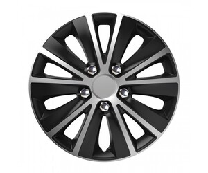 Amio - ΤΑΣΙΑ 14" RAPIDE NC SILVER BLACK ΣΕΤ 4 ΤΕΜ ΣΕ ΚΟΥΤΙ (0341/AM)