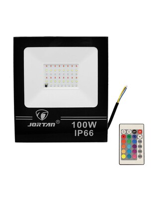 JORTAN LED ΠΡΟΒΟΛΕΑΣ 100W/RGB/220V JGTGD-TP100WRGB