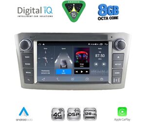 DIGITAL IQ BLM 725SL_CPA (7" DECK) MULTIMEDIA OEM for TOYOTA AVENSIS (T25) mod. 2003-2009 (SILVER)