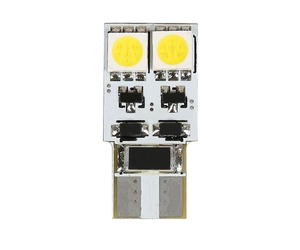 T10 W5W 12V W2,1x9,5d 50lm HYPER-LED12 ΛΕΥΚΟ 4SMDx3chips (ΚΑΡΦΩΤΟ-ΔΙΠΛΗΣ ΠΟΛΙΚΟΤΗΤΑΣ CAN-BUS) 2ΤΕΜ.