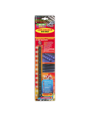 TAINIA ΣΕ ΠΛΑΣΤΙΚΗ ΒΑΣΗ 12 LED 12V 25 cm ΠΡΑΣΙΝΟ -1 ΤΕΜ.