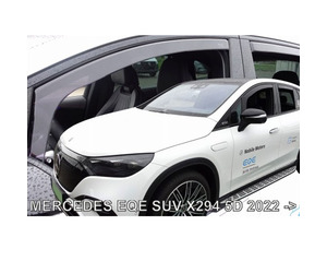 ΑΝΕΜΟΘΡΑΥΣΤΕΣ ΓΙΑ MERCEDES EQE 5D 2022+ ΣΕΤ ΑΥΤΟΚΙΝΗΤΟΥ ΑΠΟ ΕΥΚΑΜΠΤΟ ΦΙΜΕ ΠΛΑΣΤΙΚΟ HEKO - 4 ΤΕΜ