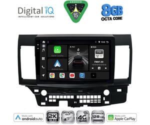 DIGITAL IQ BXK 20434_CPAA (10inc) MULTIMEDIA TABLET for MITSUBISHI LANCER mod. 2008-2017