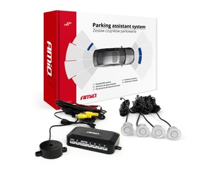Amio - Αισθητήρας Παρκαρίσματος AMiO PS Visible 22mm Ασημί – 1 τεμ. (02990/AM)
