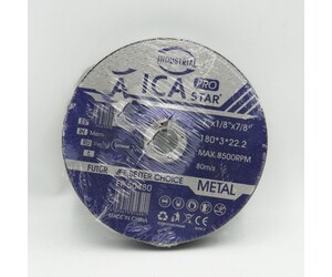 ΔΙΣΚΟΣ ΛΕΙΑΝΣΗΣ ΜΕΤΑΛΛΟΥ 180*3*22.2mm EPICA STAR TO-EP-50480