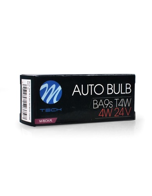 T4W 24V 4W BA9s STANDARD ΑΛΟΓΟΝΟΥ  M-TECH-10 ΤΕΜ.