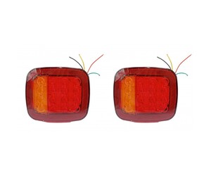 ΣΕΤ LED ΟΠΙΣΘΙΑ ΦΑΝΑΡΙΑ 12-24V KX-03015