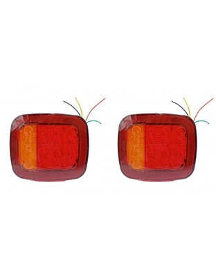 ΣΕΤ LED ΟΠΙΣΘΙΑ ΦΑΝΑΡΙΑ 12-24V KX-03015