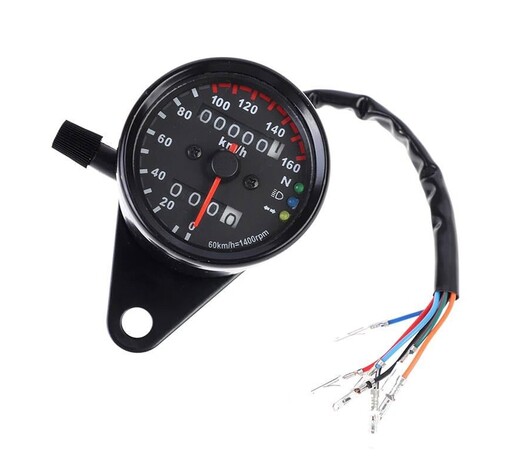UNIVERSAL ΤΑΧΥΜΕΤΡΟ 12V ΓΙΑ ΜΗΧΑΝΕΣ ΜΕ ΕΝΔΕΙΞΗ LED W06450-1
