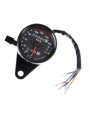 UNIVERSAL ΤΑΧΥΜΕΤΡΟ 12V ΓΙΑ ΜΗΧΑΝΕΣ ΜΕ ΕΝΔΕΙΞΗ LED W06450-1