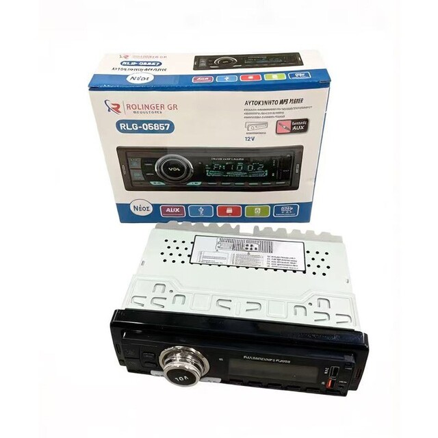 ΗΧΟΣΥΣΤΗΜΑ ΑΥΤΟΚΙΝΗΤΟΥ MP3 PLAYER 12V RLG-05857