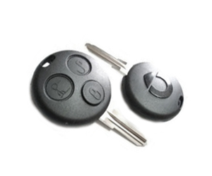 SMART FORTWO/ SMART CITY COUPE/ ΑΝΤΑΛΛΑΚΤΙΚΟ ΚΛΕΙΔΙ ΜΕ ΚΑΛΥΜΜΑ 3 ΚΟΥΜΠΙΩΝ (ΧΩΡΙΣ ΚΛΕΙΔΙ) DGA - 1 ΤΕΜ.