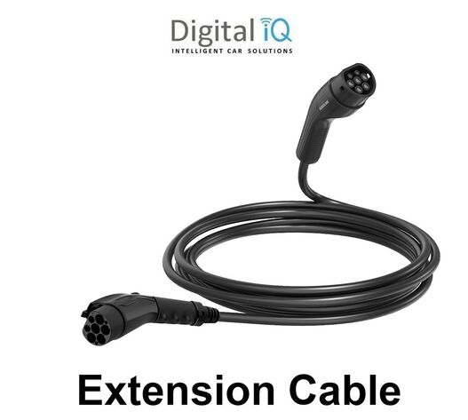 DIQ EV EXC 41611 (EXTENSION CABLE TYPE 2 CB16A03 - 5m - 16A - 11kW - 3 Phase)
