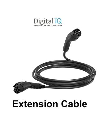 DIQ EV EXC 41611 (EXTENSION CABLE TYPE 2 CB16A03 - 5m - 16A - 11kW - 3 Phase)