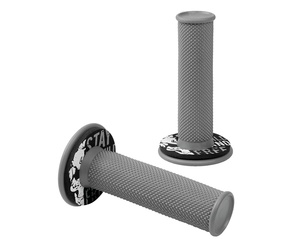 ΧΕΡΟΥΛΙΑ MOTO DONUT OFF-ROAD ΓΚΡΙ/ΓΚΡΙ 22MM+25MM 12CM 2ΤΕΜ