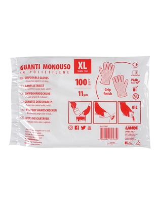 ΓΑΝΤΙΑ ΜΙΑΣ ΧΡΗΣΗΣ JOLLY (XL)  ΣΕ ΣΑΚΟΥΛΑ 100ΤΕΜ.
